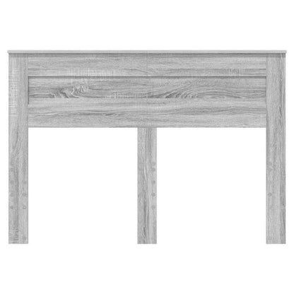 Hoofdbord met hoofdeinde Grijs Sonoma 150 cm Bewerkt hout
