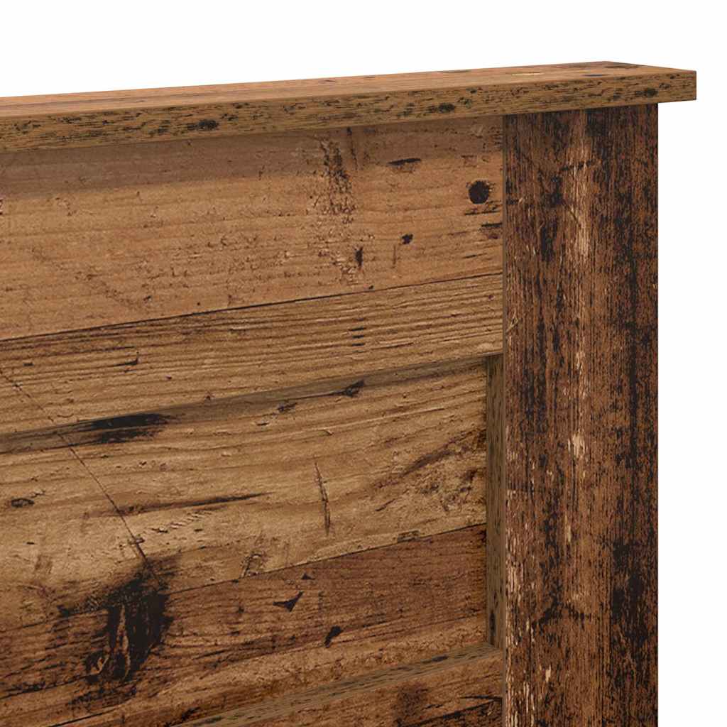 Hoofdbord met hoofdeinde Oud Hout 150 cm Bewerkt hout