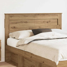 Hoofdbord met hoofdeinde Artisan Eiken 140 cm Bewerkt hout