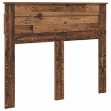 Hoofdbord met hoofdeinde Oud Hout 135 cm Bewerkt hout