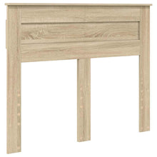 Hoofdbord met hoofdeinde Sonoma Eiken 120 cm Bewerkt hout