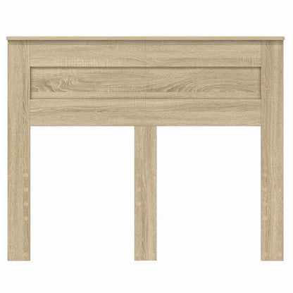 Hoofdbord met hoofdeinde Sonoma Eiken 120 cm Bewerkt hout