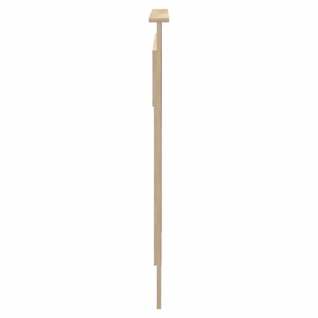 Hoofdbord met hoofdeinde Sonoma Eiken 120 cm Bewerkt hout