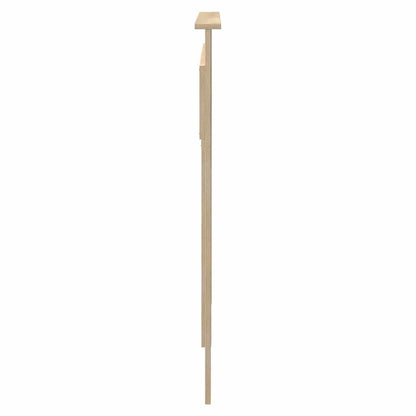 Hoofdbord met hoofdeinde Sonoma Eiken 120 cm Bewerkt hout