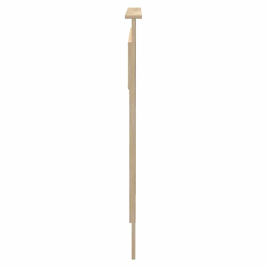 Hoofdbord met hoofdeinde Sonoma Eiken 120 cm Bewerkt hout