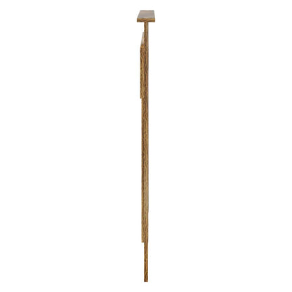 Hoofdbord met hoofdeinde Gerookt eiken 120 cm Bewerkt hout
