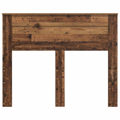 Hoofdbord met hoofdeinde Oud Hout 120 cm Bewerkt hout