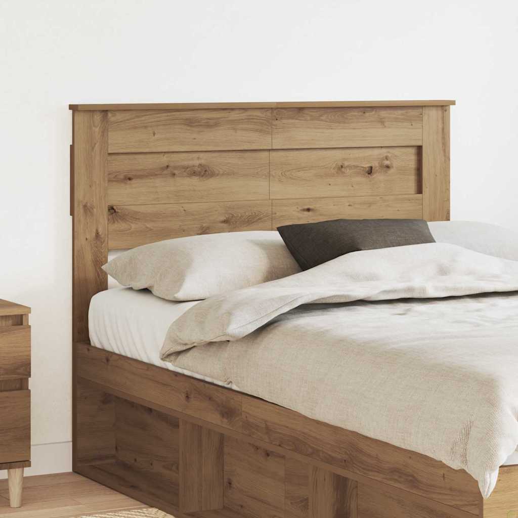Hoofdbord met hoofdeinde Artisan Eiken 120 cm Bewerkt hout