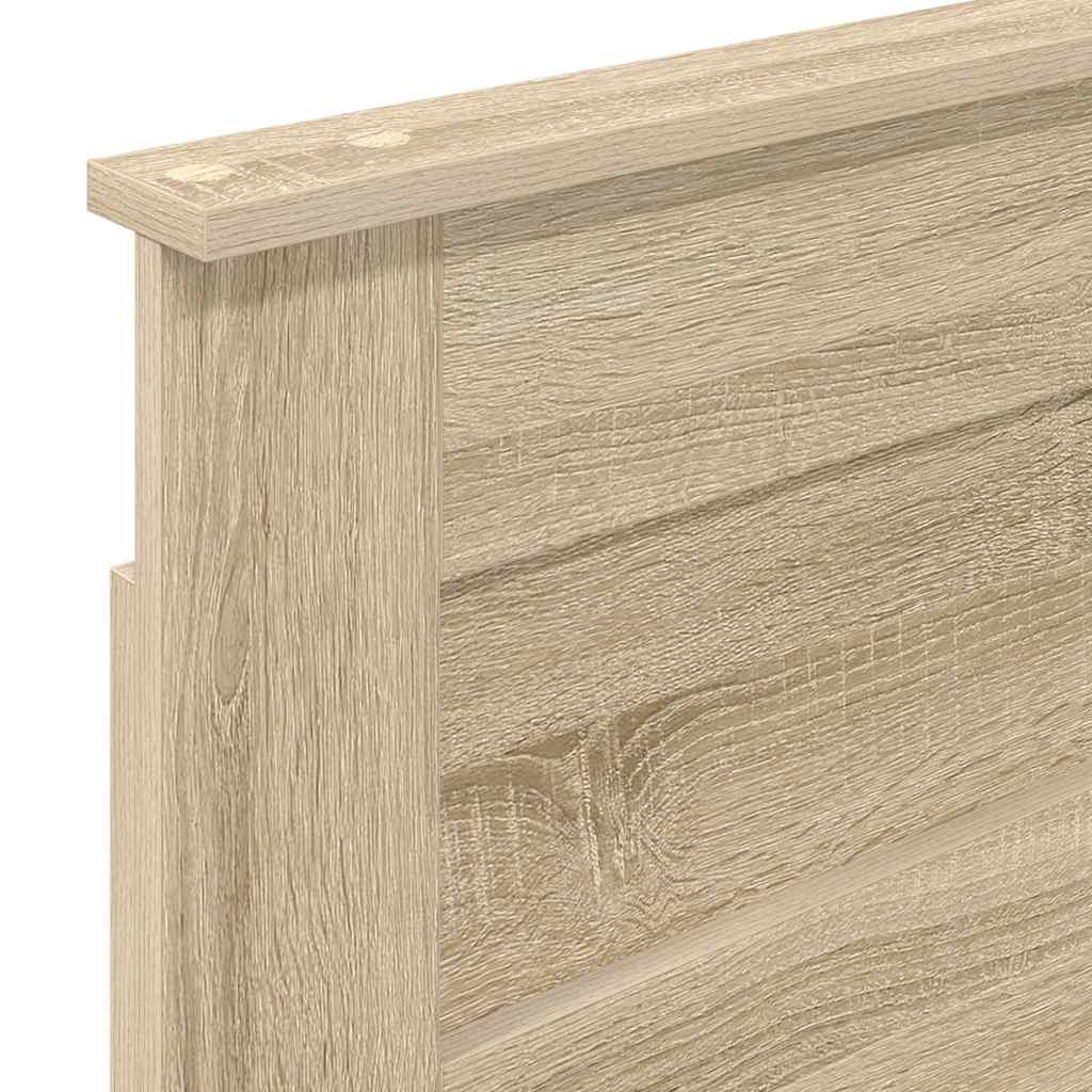 Hoofdbord met hoofdeinde Sonoma Eiken 100 cm Bewerkt hout
