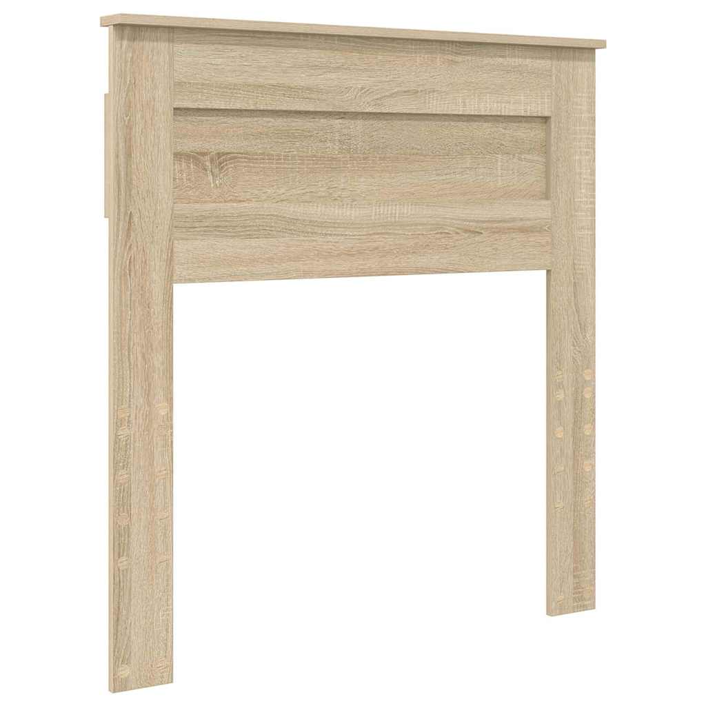 Hoofdbord met hoofdeinde Sonoma Eiken 100 cm Bewerkt hout
