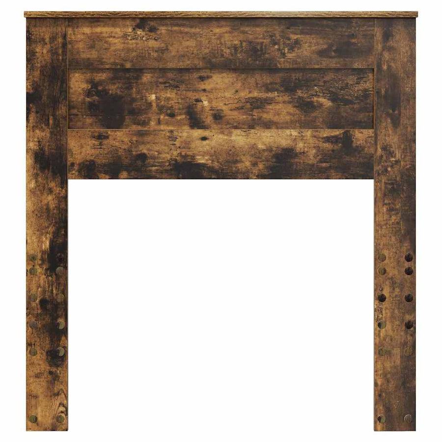 Hoofdbord met hoofdeinde Gerookt eiken 100 cm Bewerkt hout