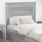Headboard Grey Sonoma 100 cm Engineered wood
