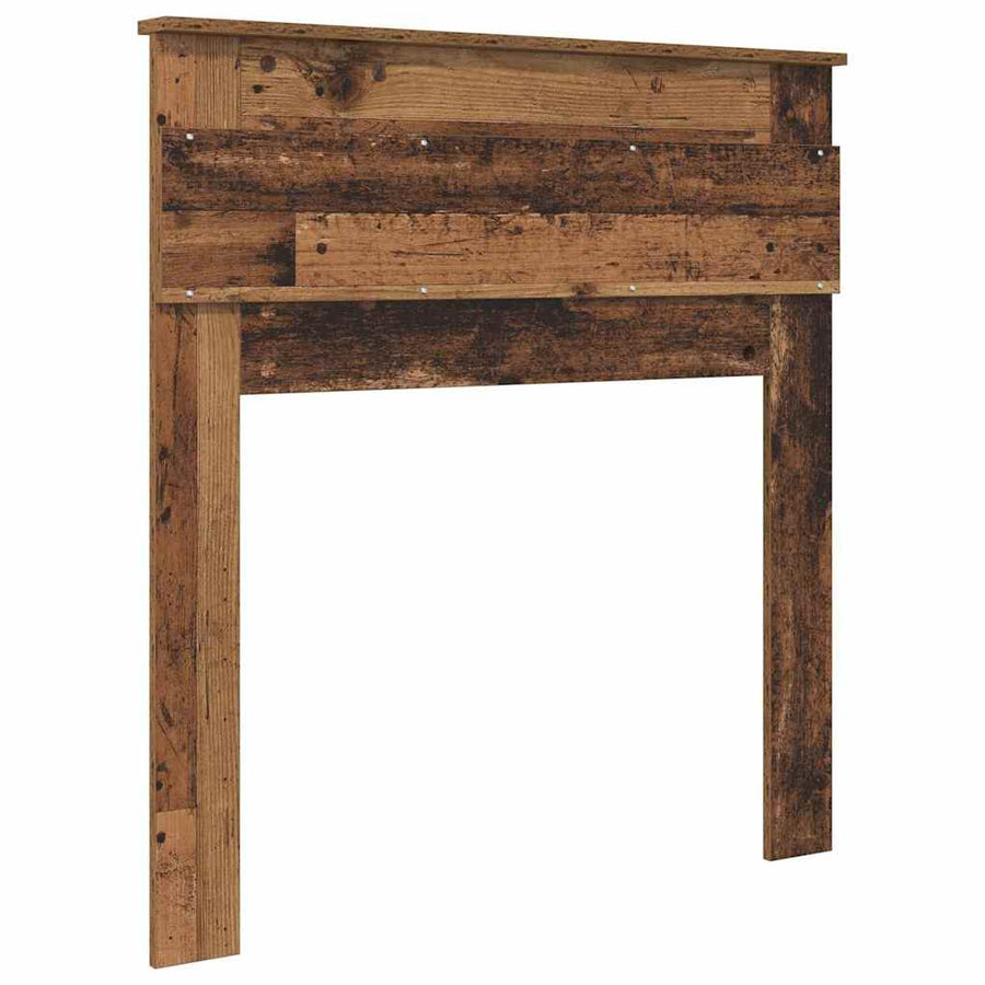 Hoofdbord met hoofdeinde Oud Hout 100 cm Bewerkt hout
