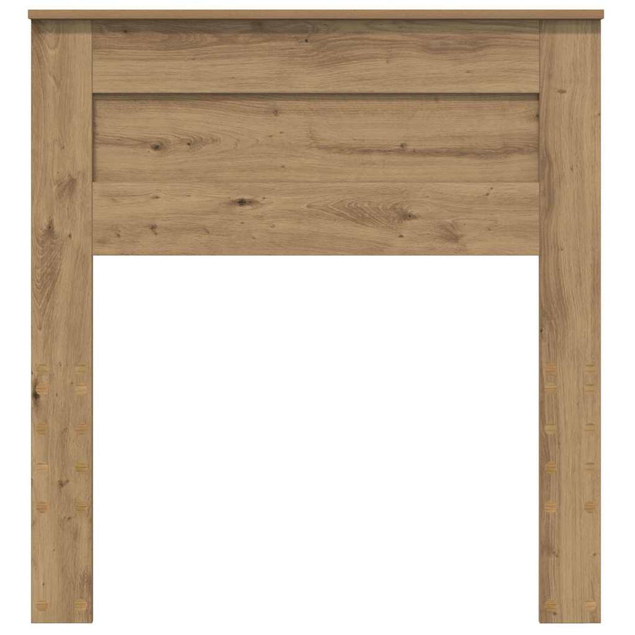 Hoofdbord met hoofdeinde Artisan Eiken 100 cm Bewerkt hout