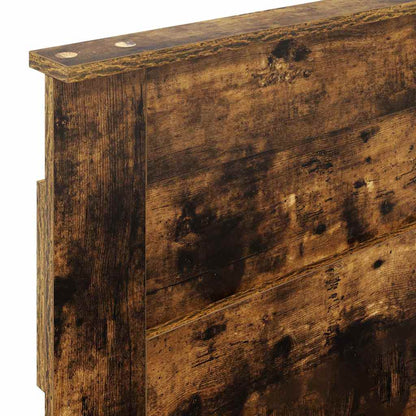 Hoofdbord met hoofdeinde Gerookt eiken 75 cm Bewerkt hout