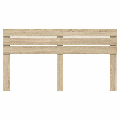Hoofdbord met hoofdeinde Sonoma Eiken 200 cm Bewerkt hout