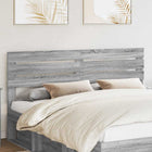 Headboard Grey Sonoma 200 cm Engineered Wood