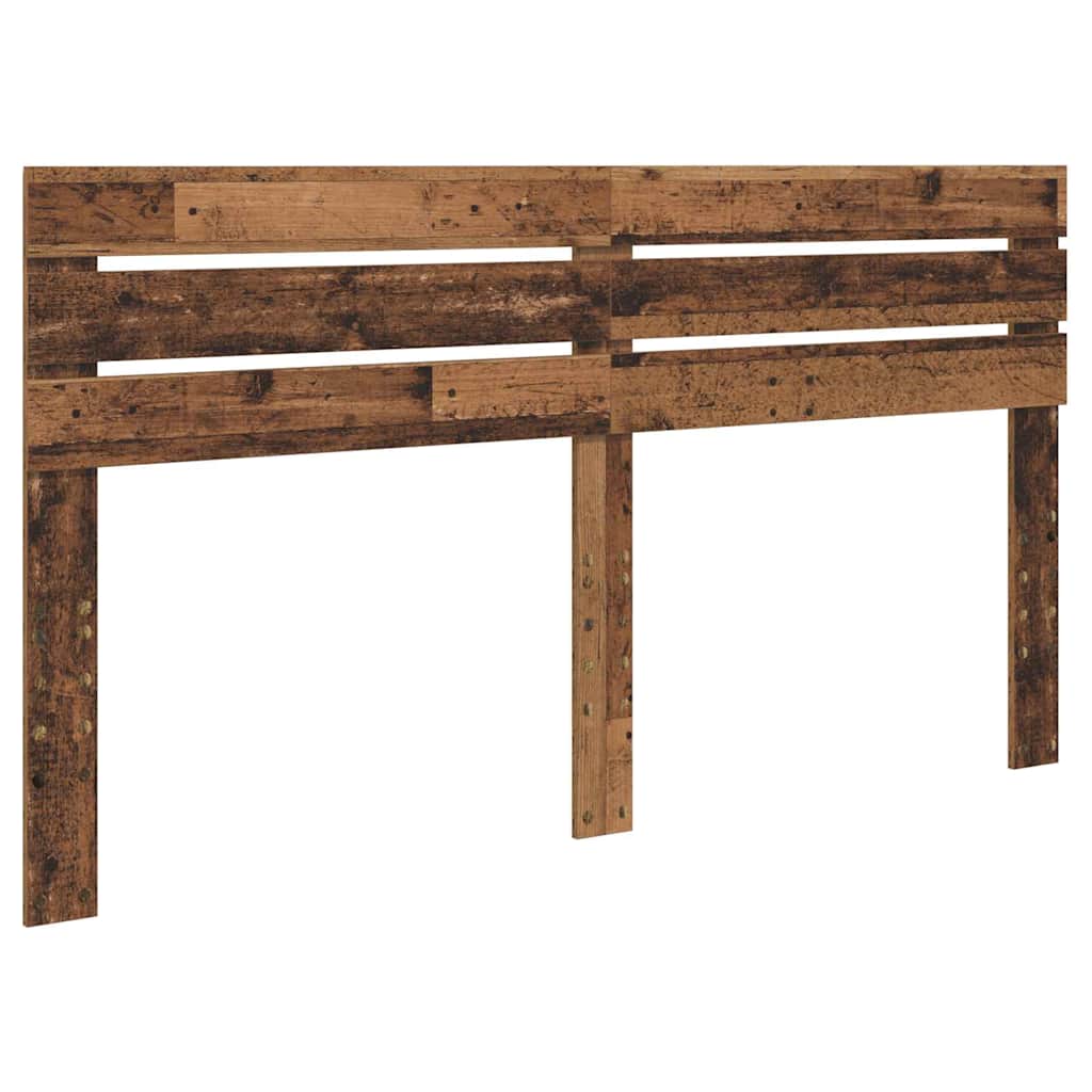 Hoofdbord met hoofdeinde Oud Hout 200 cm Bewerkt hout