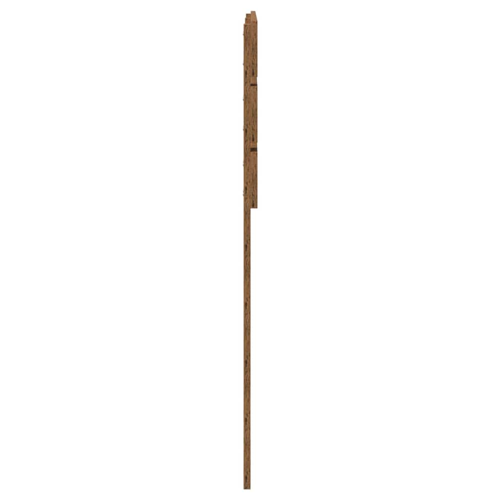 Hoofdbord met hoofdeinde Oud Hout 200 cm Bewerkt hout