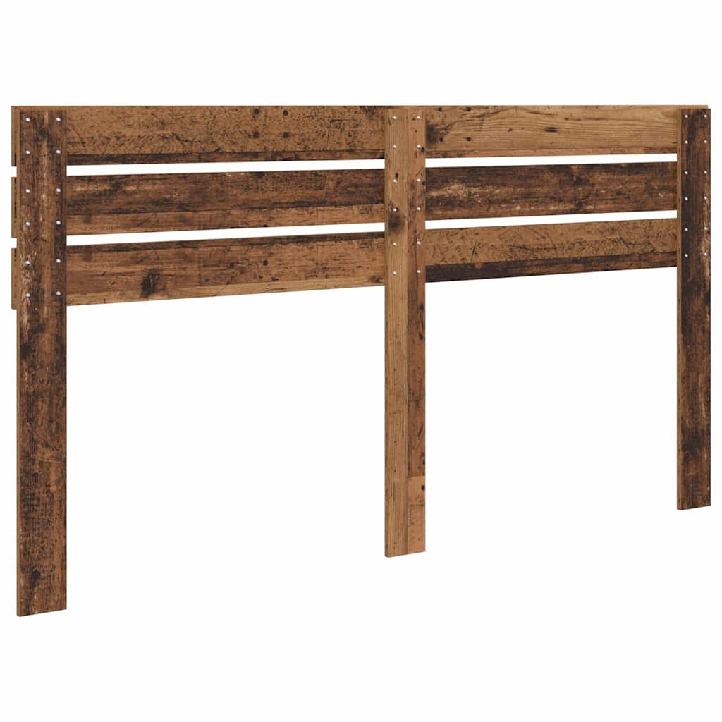 Hoofdbord met hoofdeinde Oud Hout 180 cm Bewerkt hout