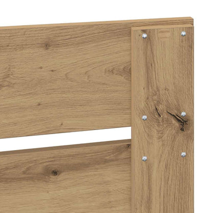 Hoofdbord met hoofdeinde Artisan Eiken 180 cm Bewerkt hout