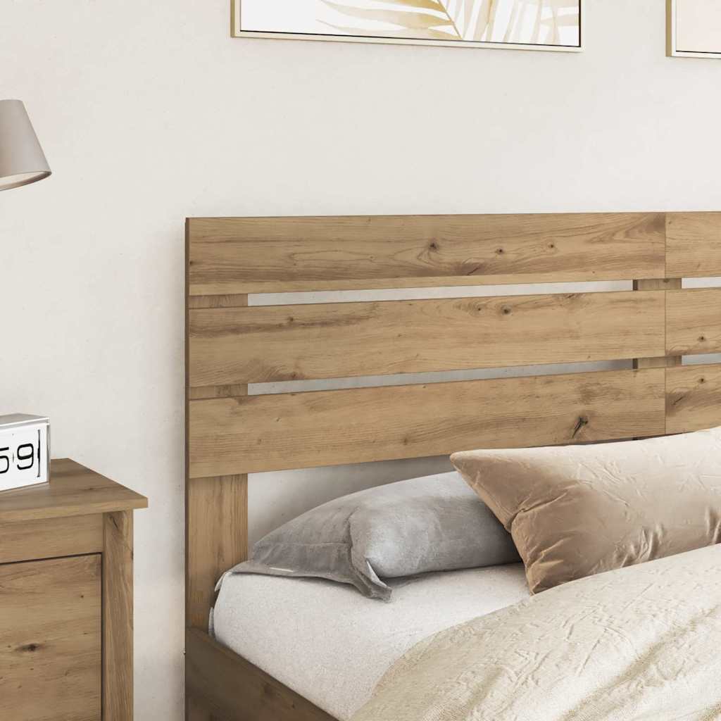 Hoofdbord met hoofdeinde Artisan Eiken 180 cm Bewerkt hout