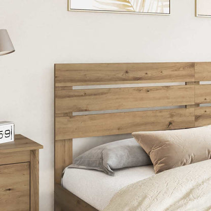 Hoofdbord met hoofdeinde Artisan Eiken 180 cm Bewerkt hout
