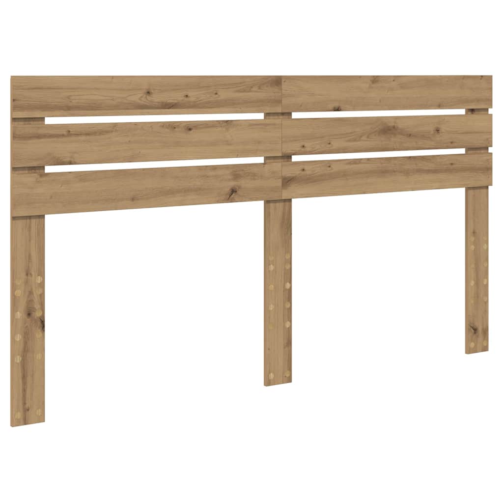 Hoofdbord met hoofdeinde Artisan Eiken 180 cm Bewerkt hout
