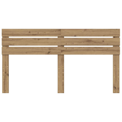 Hoofdbord met hoofdeinde Artisan Eiken 180 cm Bewerkt hout