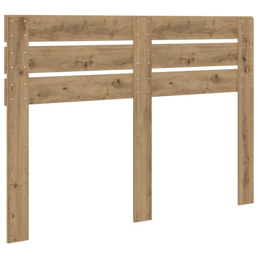 Hoofdbord met hoofdeinde Artisan Eiken 160 cm Bewerkt hout