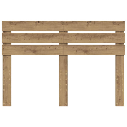 Hoofdbord met hoofdeinde Artisan Eiken 160 cm Bewerkt hout