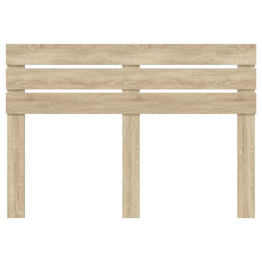 Hoofdbord met hoofdeinde Sonoma Eiken 150 cm Bewerkt hout