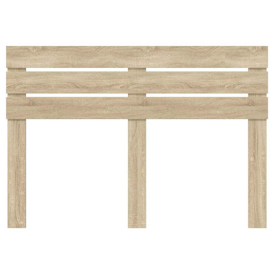 Hoofdbord met hoofdeinde Sonoma Eiken 150 cm Bewerkt hout