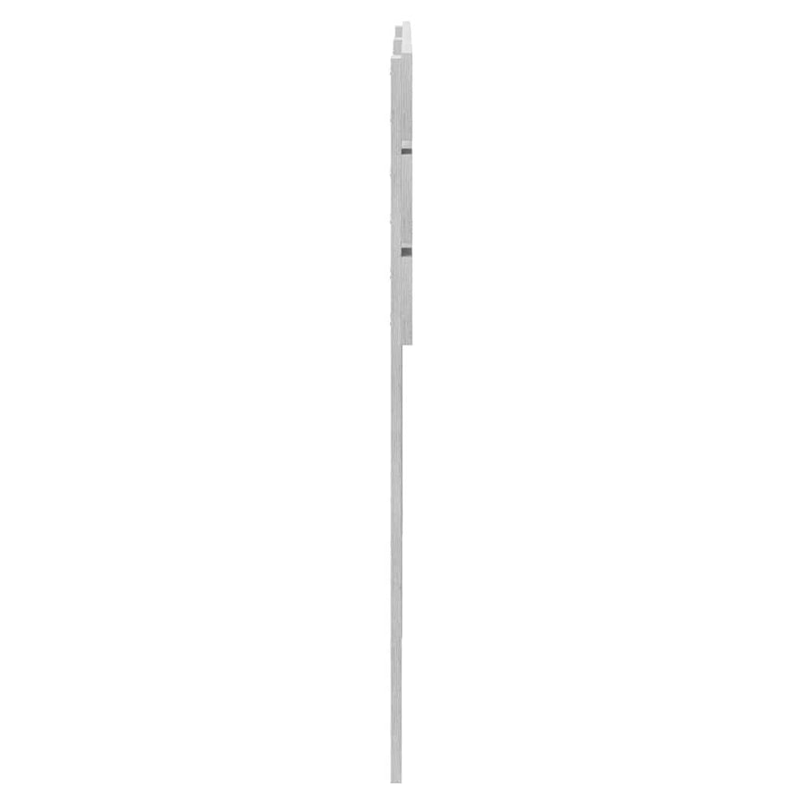 Hoofdbord met hoofdeinde Beton Grijs 150 cm Bewerkt hout