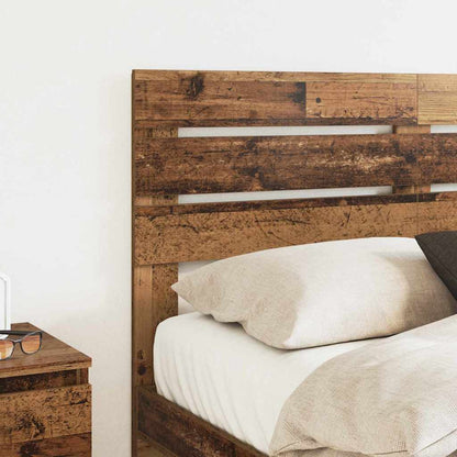 Hoofdbord met hoofdeinde Oud Hout 150 cm Bewerkt hout