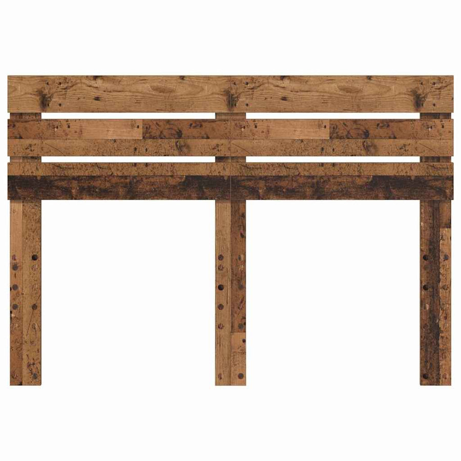 Hoofdbord met hoofdeinde Oud Hout 150 cm Bewerkt hout