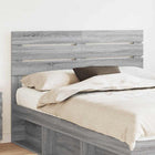 Headboard Grey Sonoma 140 cm Engineered wood