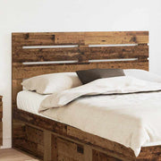 Hoofdbord 140 cm oud hout