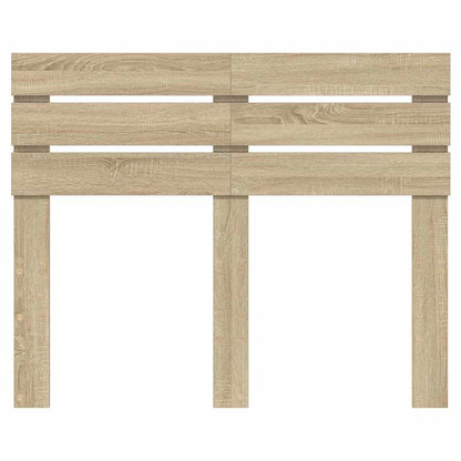 Hoofdbord met hoofdeinde Sonoma Eiken 135 cm Bewerkt hout
