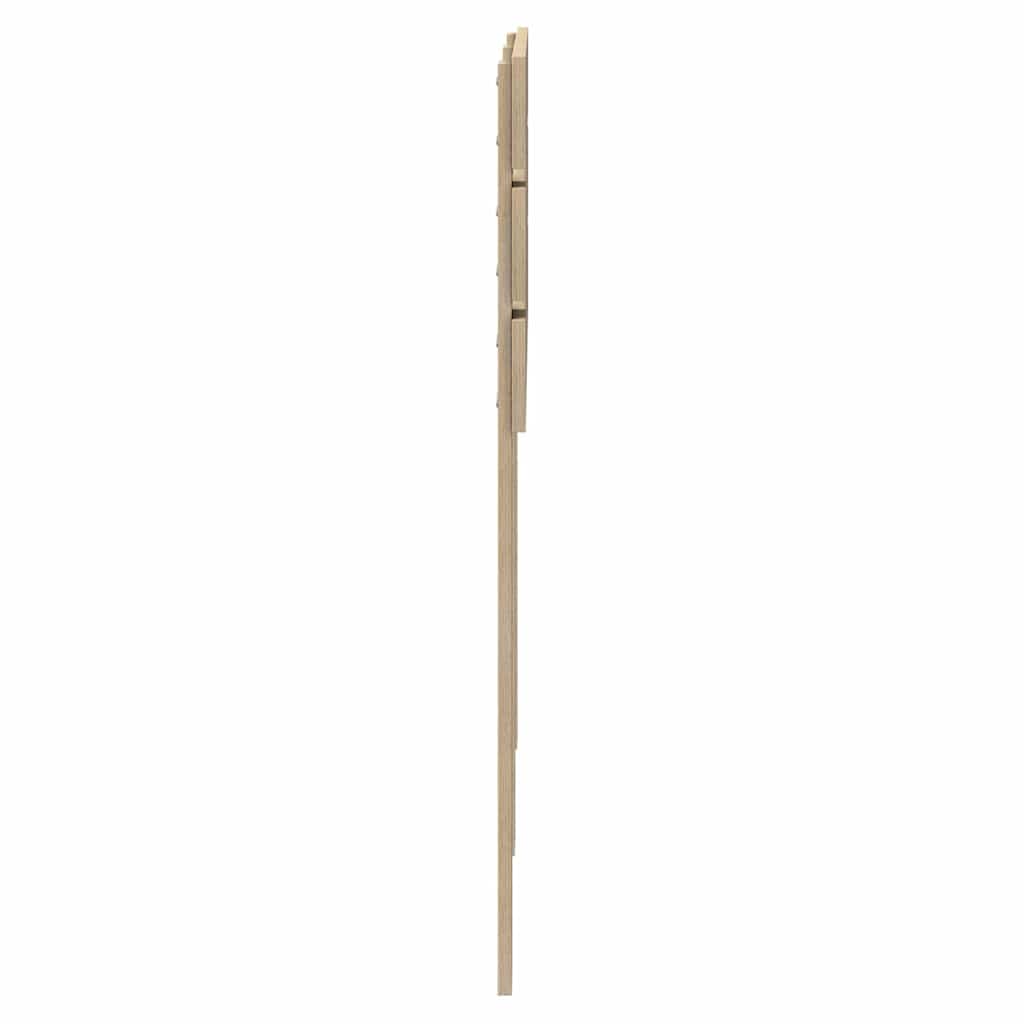 Hoofdbord met hoofdeinde Sonoma Eiken 135 cm Bewerkt hout
