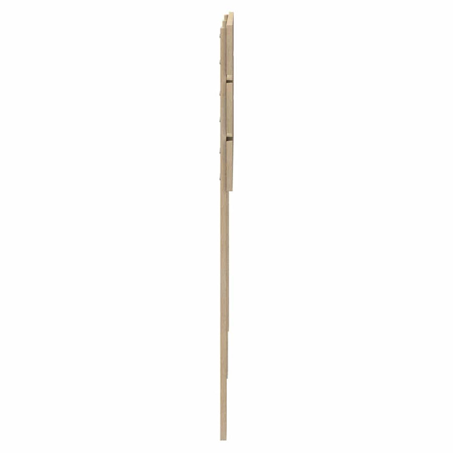 Hoofdbord met hoofdeinde Sonoma Eiken 135 cm Bewerkt hout