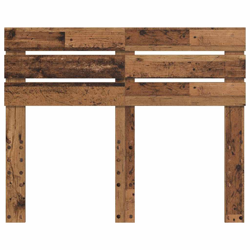 Hoofdbord met hoofdeinde Oud Hout 135 cm Bewerkt hout