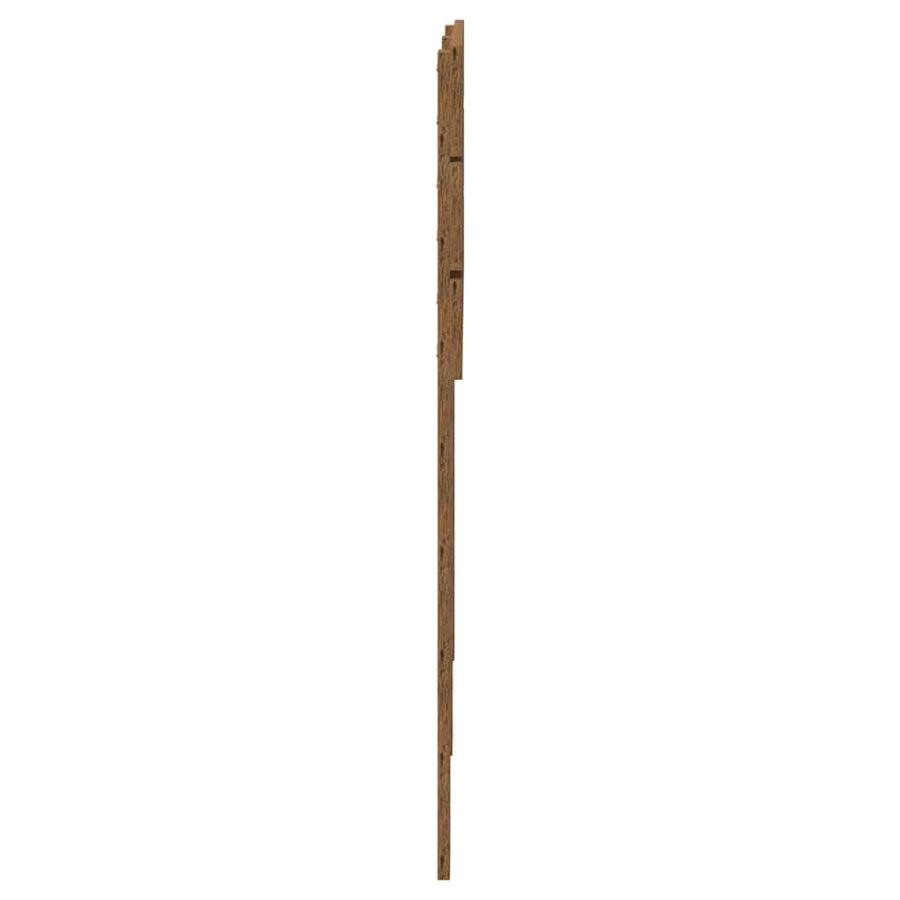Hoofdbord met hoofdeinde Oud Hout 135 cm Bewerkt hout