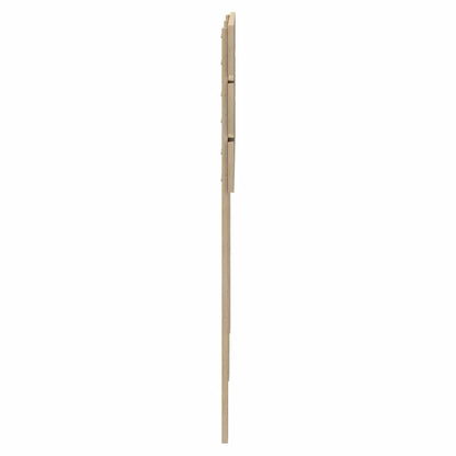 Hoofdbord met hoofdeinde Sonoma Eiken 120 cm Bewerkt hout