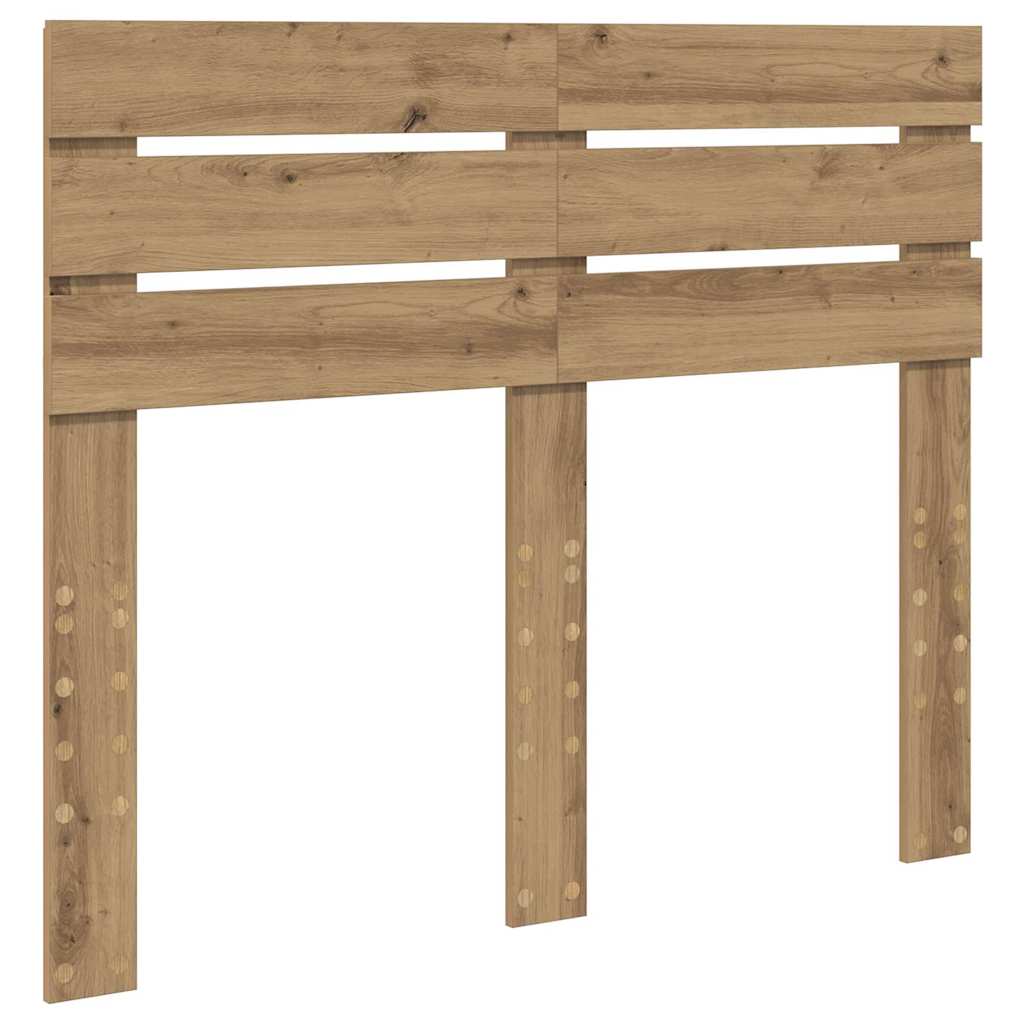 Hoofdbord met hoofdeinde Artisan Eiken 120 cm Bewerkt hout