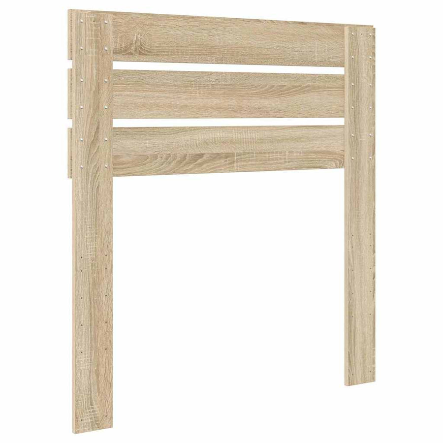 Hoofdbord met hoofdeinde Sonoma Eiken 100 cm Bewerkt hout