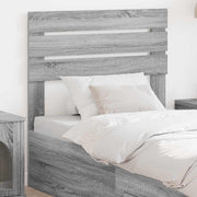 Hoofdbord 100 cm grijs sonoma bewerkt hout