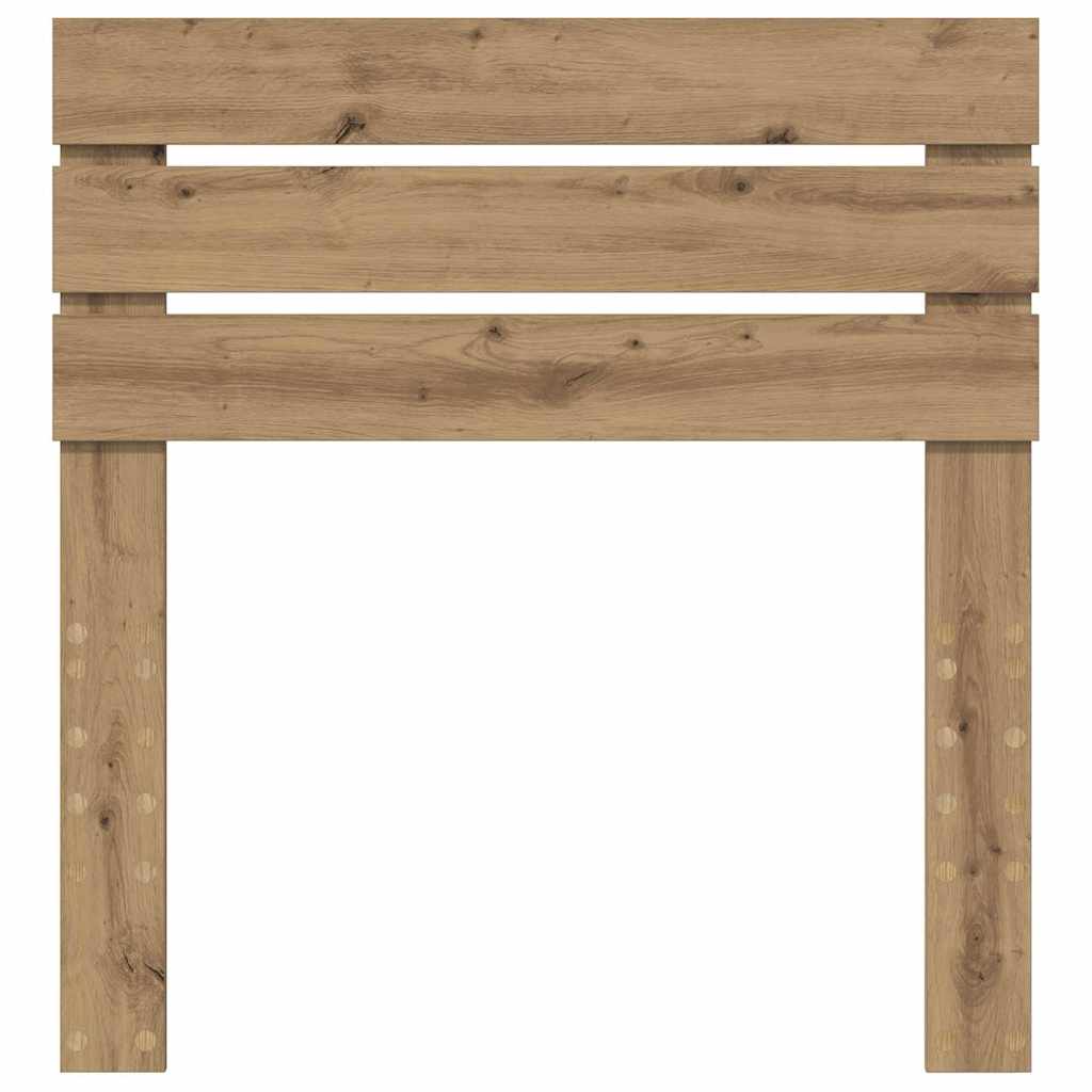 Hoofdbord met hoofdeinde Artisan Eiken 100 cm Bewerkt hout