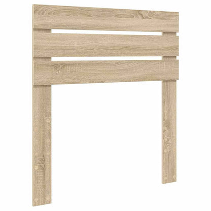 Hoofdbord met hoofdeinde Sonoma Eiken 90 cm Bewerkt hout