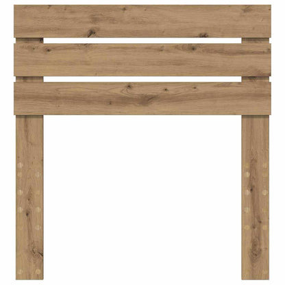Hoofdbord met hoofdeinde Artisan Eiken 90 cm Bewerkt hout